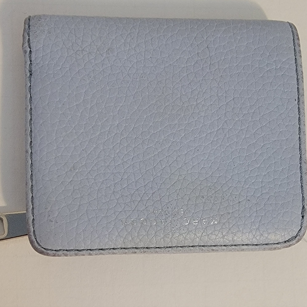 Marc Jacobs Light Blue Leather Wallet